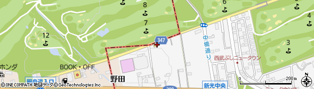 埼玉県入間市新光502周辺の地図