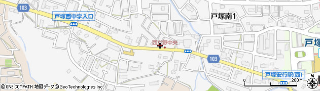 埼玉県川口市西立野724周辺の地図
