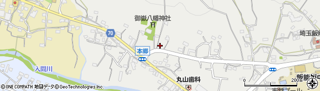 埼玉県飯能市飯能578周辺の地図