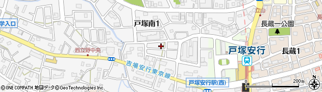 埼玉県川口市西立野626周辺の地図