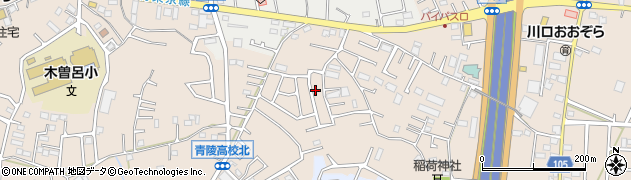 埼玉県川口市石神287周辺の地図