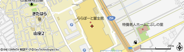 カプリチョーザららぽーと富士見店周辺の地図