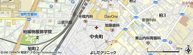 花太郎柏店周辺の地図