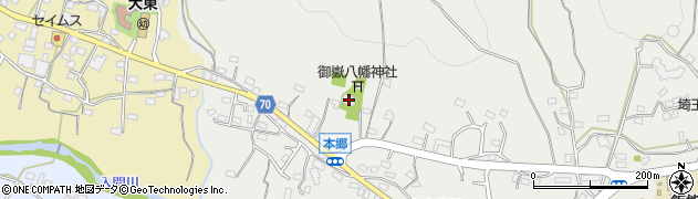 埼玉県飯能市飯能698周辺の地図