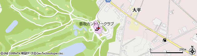 千葉県香取市織幡1177周辺の地図