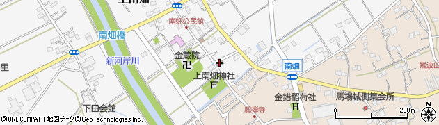 富士見南畑郵便局周辺の地図