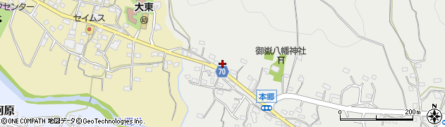埼玉県飯能市飯能667周辺の地図