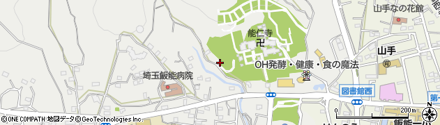 埼玉県飯能市飯能1326-2周辺の地図