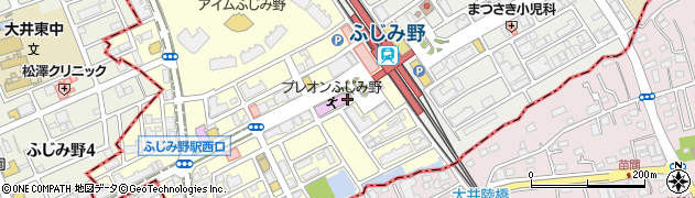 ナキレふじみ野店周辺の地図