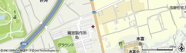 埼玉県狭山市笹井535周辺の地図