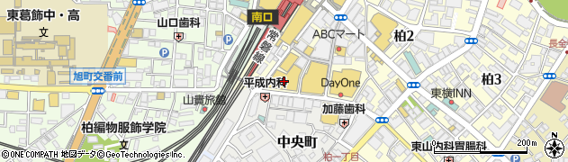 １００円ショップセリア　柏モディ店周辺の地図