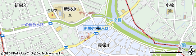 東和銀行新栄町支店周辺の地図