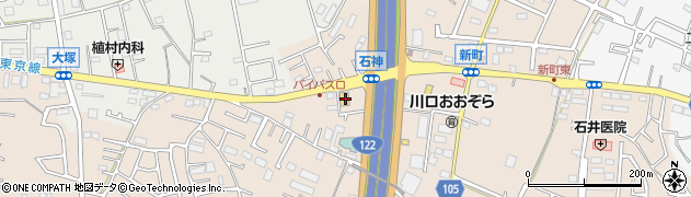 埼玉県川口市石神649周辺の地図
