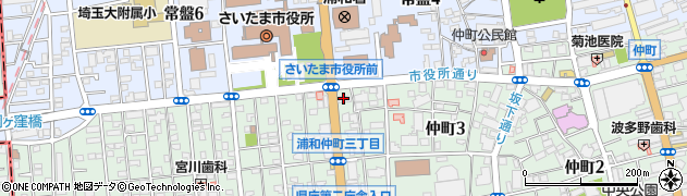 教職員共済埼玉県支部周辺の地図