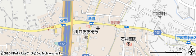 埼玉県川口市石神980周辺の地図