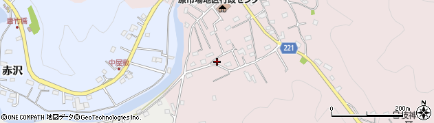 埼玉県飯能市原市場977周辺の地図