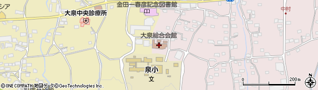 北杜市大泉総合支所周辺の地図