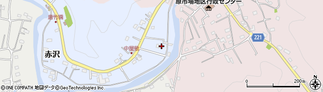 埼玉県飯能市赤沢12周辺の地図