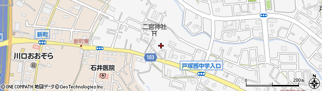 埼玉県川口市西立野1038周辺の地図