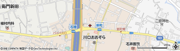 埼玉県川口市石神666周辺の地図