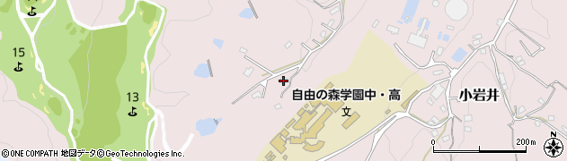 埼玉県飯能市小岩井831周辺の地図