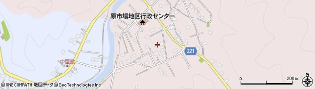 埼玉県飯能市原市場991周辺の地図