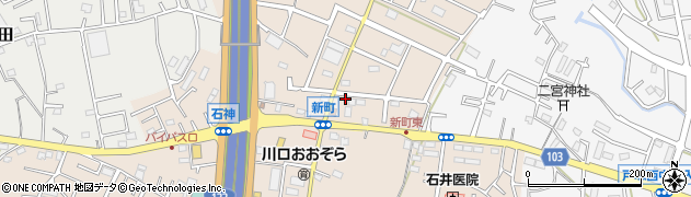 埼玉県川口市石神959周辺の地図