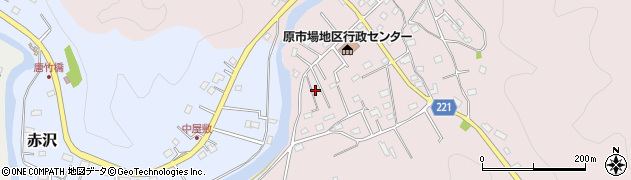 埼玉県飯能市原市場1067周辺の地図