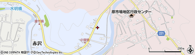 埼玉県飯能市赤沢7周辺の地図