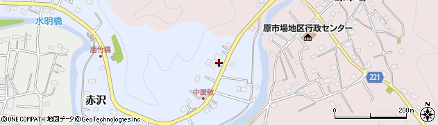 埼玉県飯能市赤沢25周辺の地図