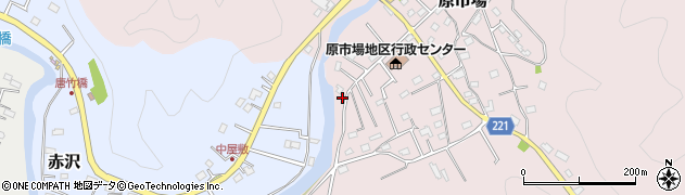埼玉県飯能市原市場1069周辺の地図