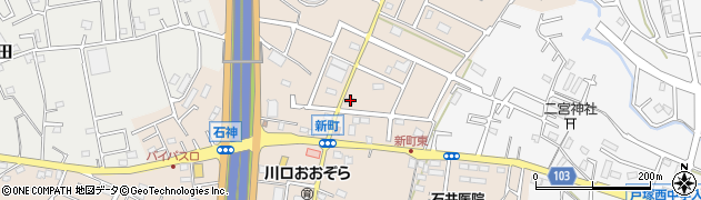 埼玉県川口市石神958周辺の地図