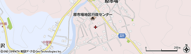 埼玉県飯能市原市場989周辺の地図