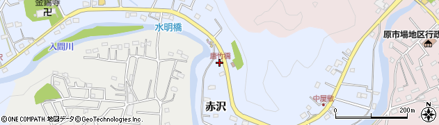 埼玉県飯能市赤沢143周辺の地図