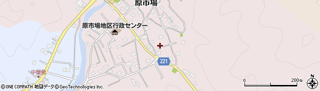 埼玉県飯能市原市場1007周辺の地図