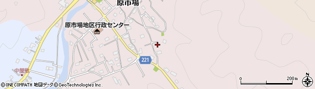 埼玉県飯能市原市場766周辺の地図