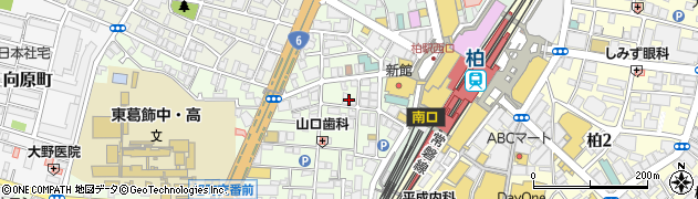 笹原産業株式会社柏支店周辺の地図