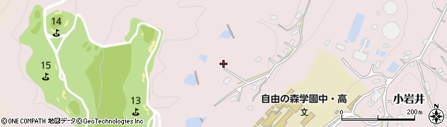 埼玉県飯能市小岩井895周辺の地図