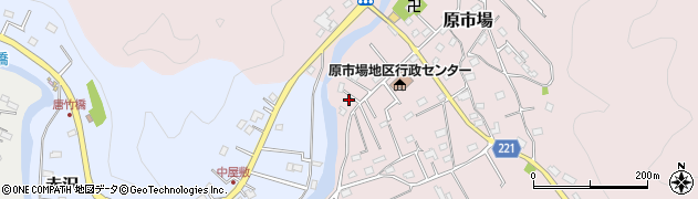 埼玉県飯能市原市場1062周辺の地図