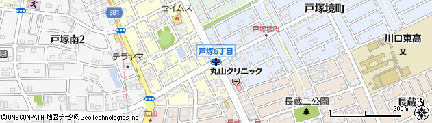 戸塚６周辺の地図