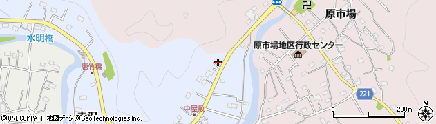 埼玉県飯能市赤沢21周辺の地図