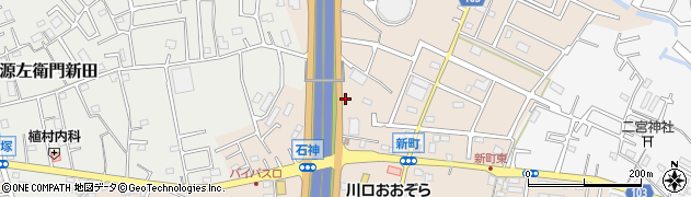 埼玉県川口市石神753周辺の地図
