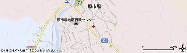 埼玉県飯能市原市場993周辺の地図