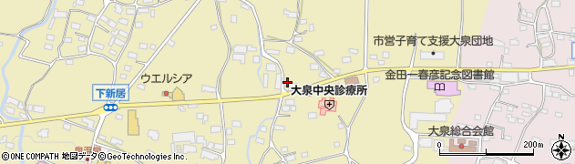 大泉タクシー小淵沢配車センター周辺の地図