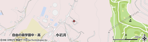 埼玉県飯能市小岩井327周辺の地図