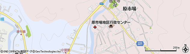 埼玉県飯能市原市場1061周辺の地図