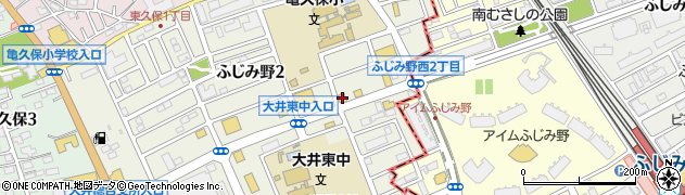 横浜中華 王記厨房 ふじみ野店周辺の地図