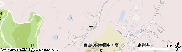 埼玉県飯能市小岩井841周辺の地図