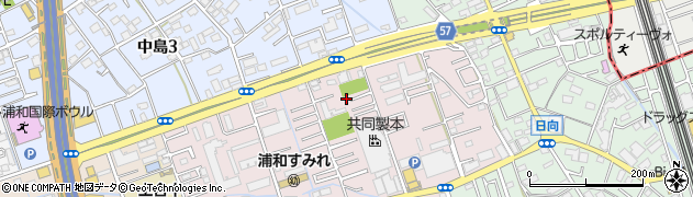 埼玉県さいたま市桜区南元宿2丁目周辺の地図