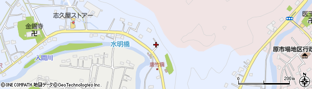 埼玉県飯能市赤沢155周辺の地図